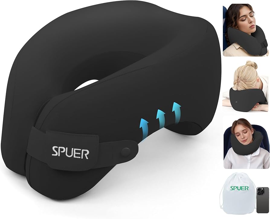 Inflatable Travel Neck Pillow: Ultimate Comfort for Pain-Free Journeys