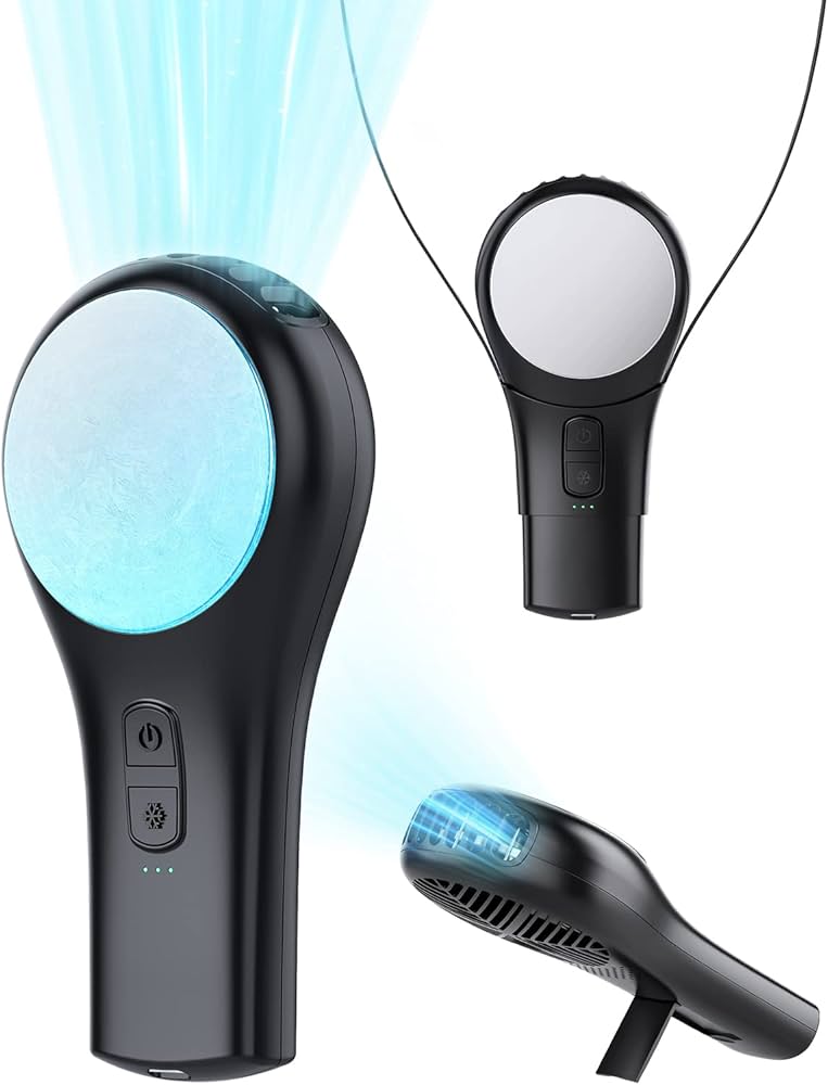 Wearable Air Conditioner: Stay Cool with Hands-Free Neck Fans